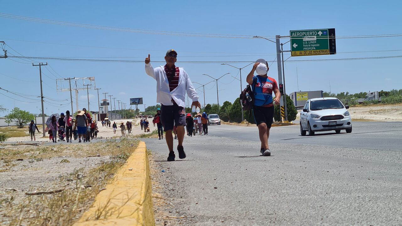 Arriban 200 migrantes a Piedras Negras este sábado