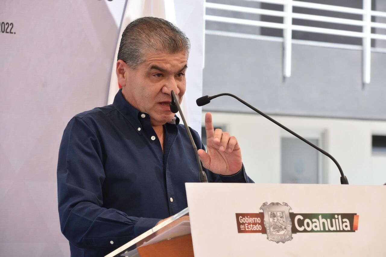 Miguel Ángel Riquelme, gobernador de Coahuila. (Foto: SERGIO A. RODRÍGUEZ)