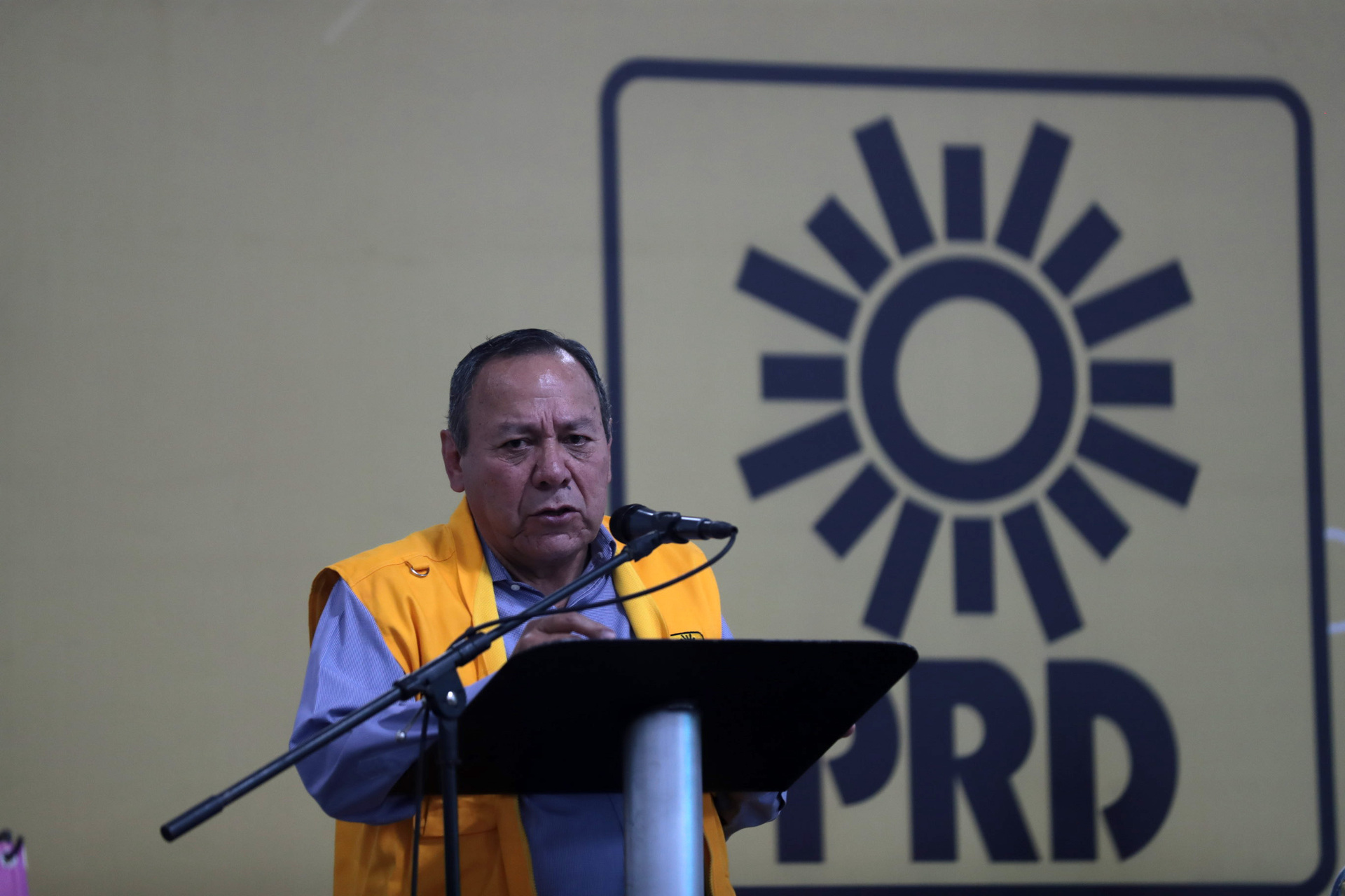 El presidente nacional del PRD asistió el día de ayer a Saltillo. (EL UNIVERSAL)