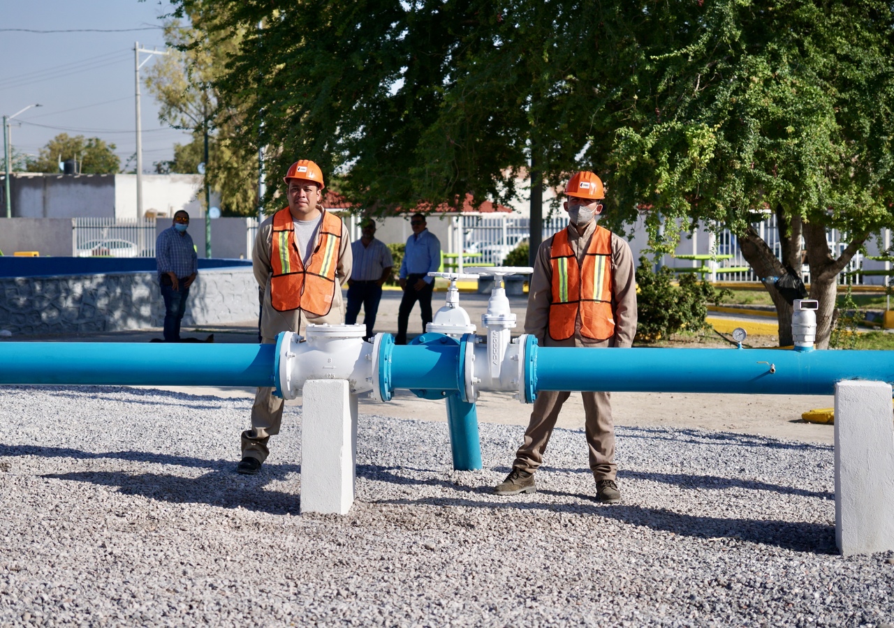 En próximos días serán entregados dos pozos nuevos de agua potable para el beneficio de diversos sectores de Torreón.