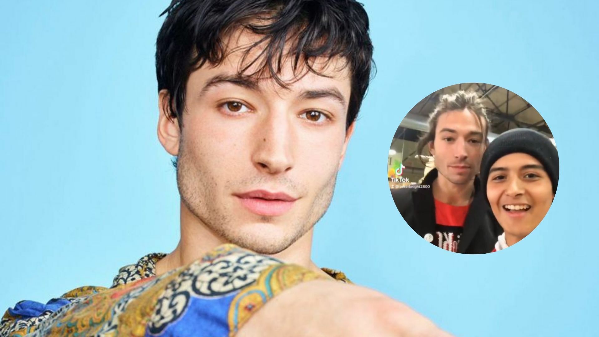 ¡Basta ya! Ezra Miller ofrece a fan noquearlo en video