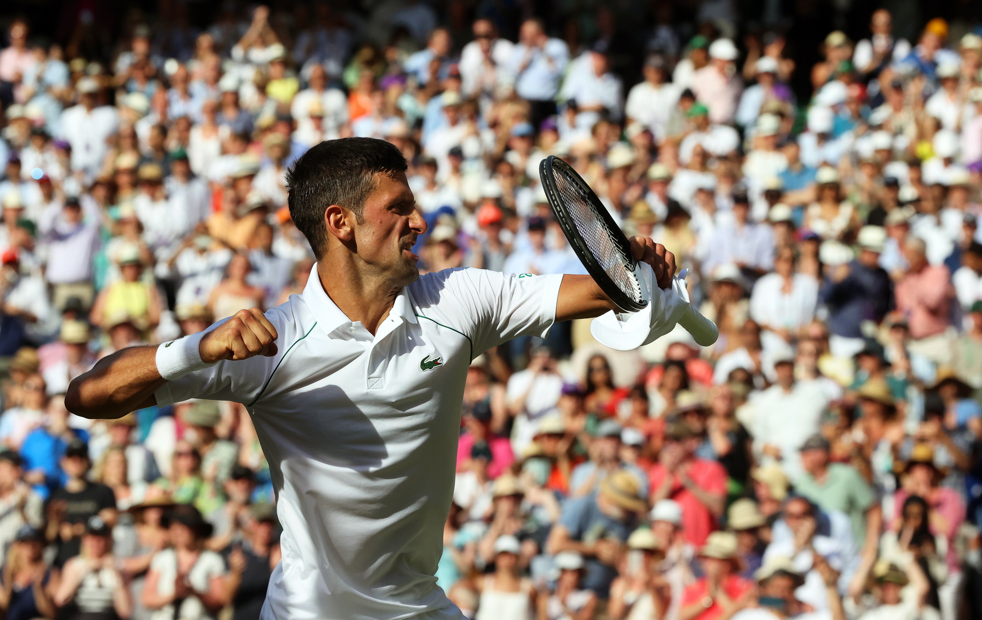 Novak Djokovic se clasifica a su octava final de Wimbledon