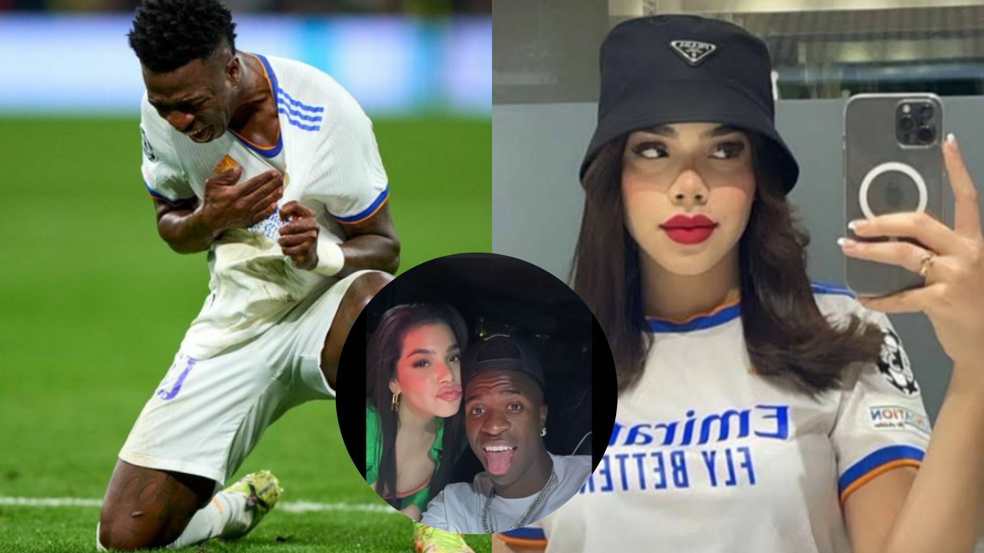 Te quiero: Vinicius Jr. felicita a Kenia Os por su cumpleaños