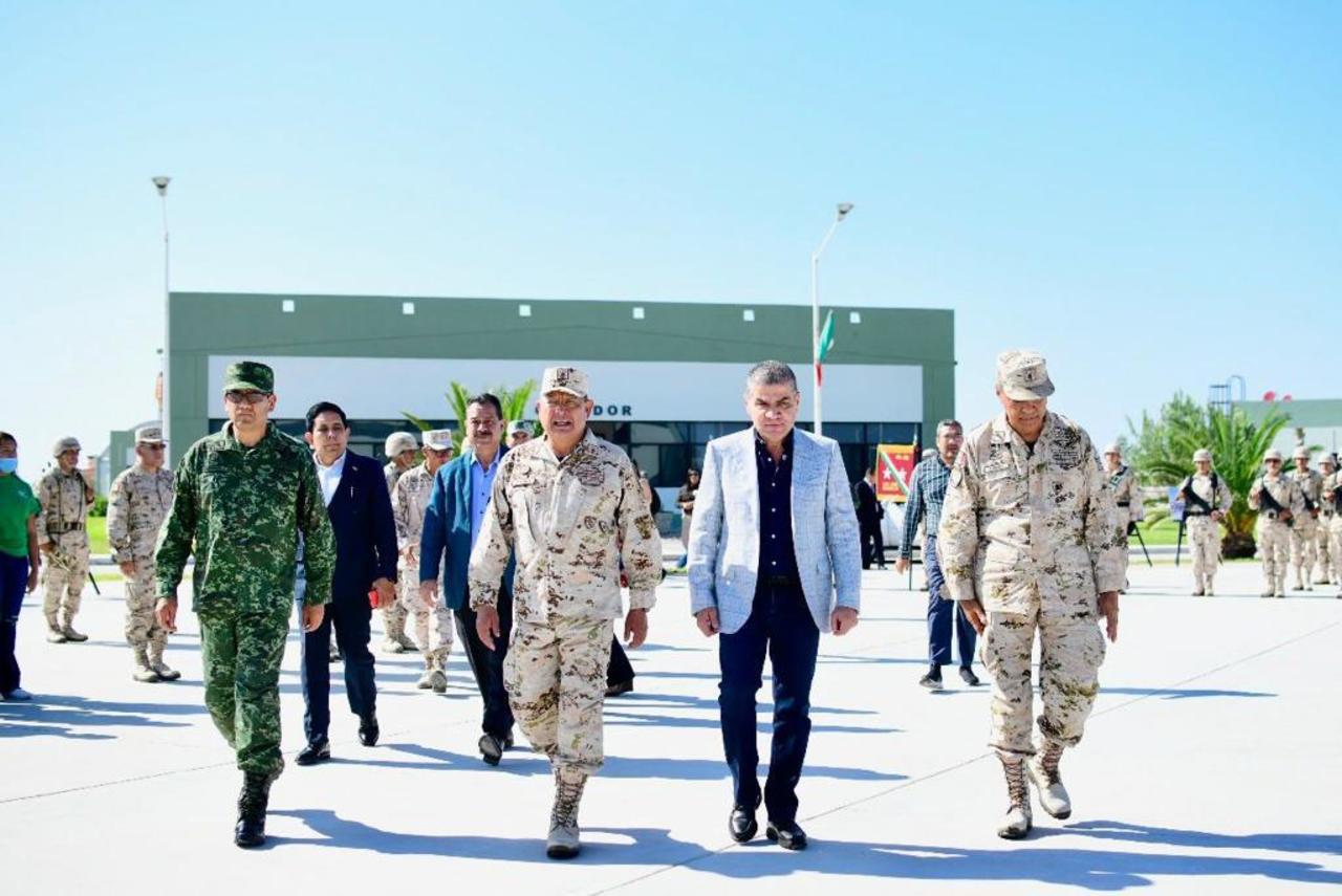 El gobernador asegura que se ha logrado blindar a Coahuila. (EL SIGLO DE TORREÓN)