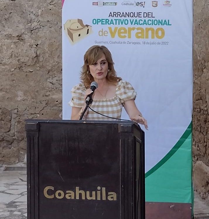 Lucía Azucena Ramos Ramos, titular de la Secretaría de Turismo y Desarrollo de Pueblos Mágicos del Estado de Coahuila. (Foto: RENÉ ARELLANO / EL SIGLO COAHUILA)
