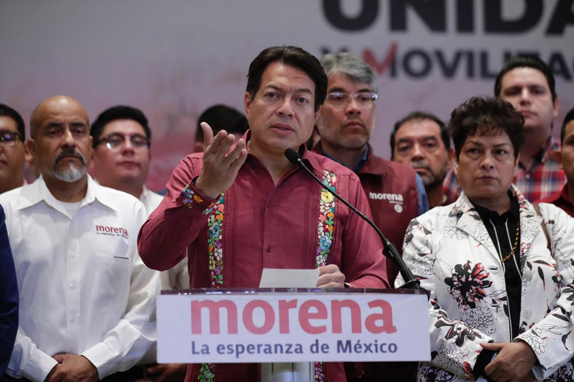 Mario Delgado señala a 'personas ajenas del movimiento' de provocar incidentes en elección de Morena