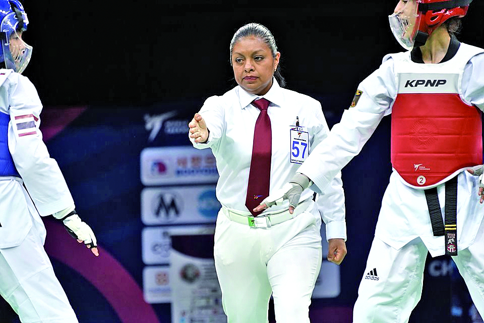Mexicanos batallan para subirse al podio de Taekwondo