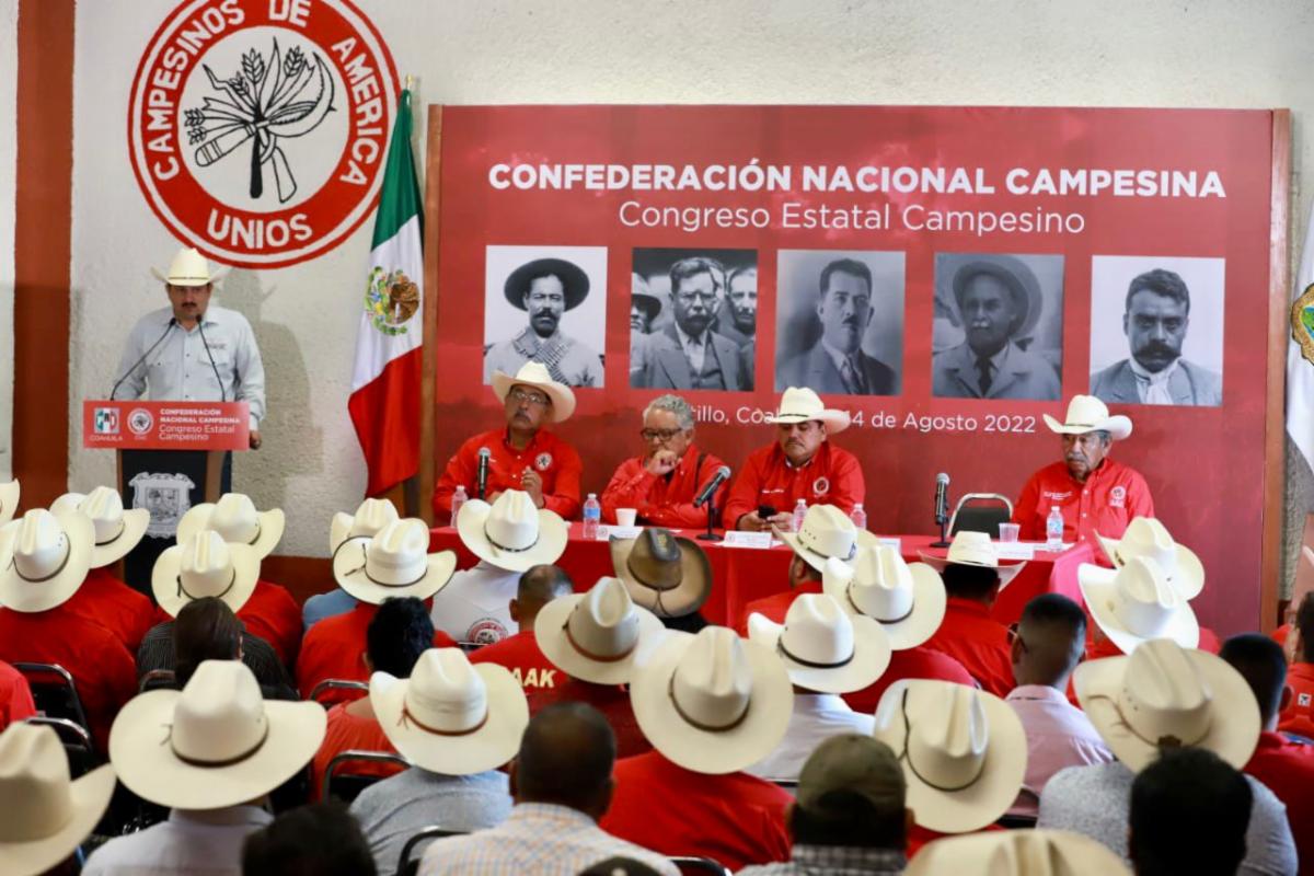 Fortalece labor Confederación Nacional Campesina con Congreso Estatal de Coahuila