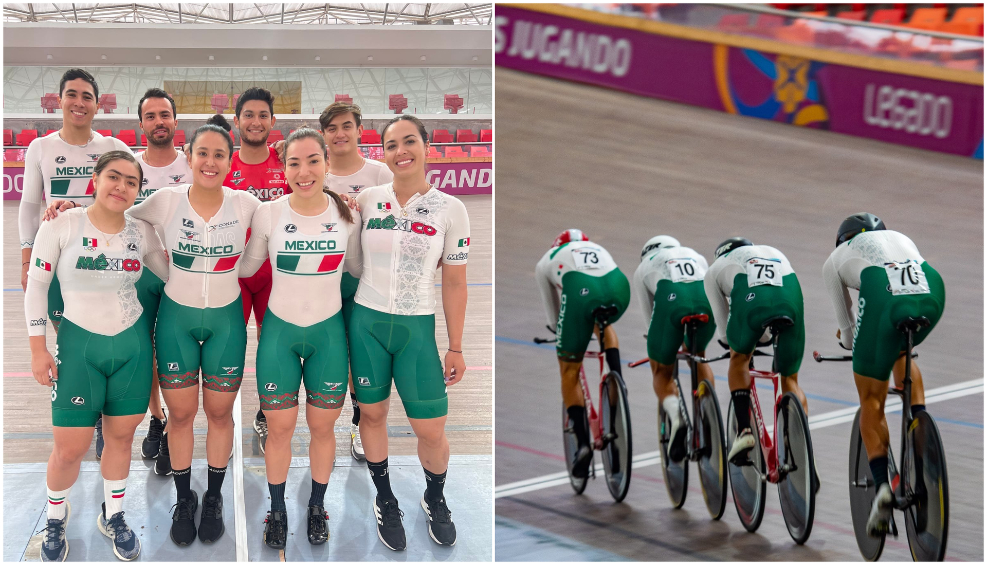Con nueve medallas, México cierra actividad en Panamericano de Ciclismo de Pista