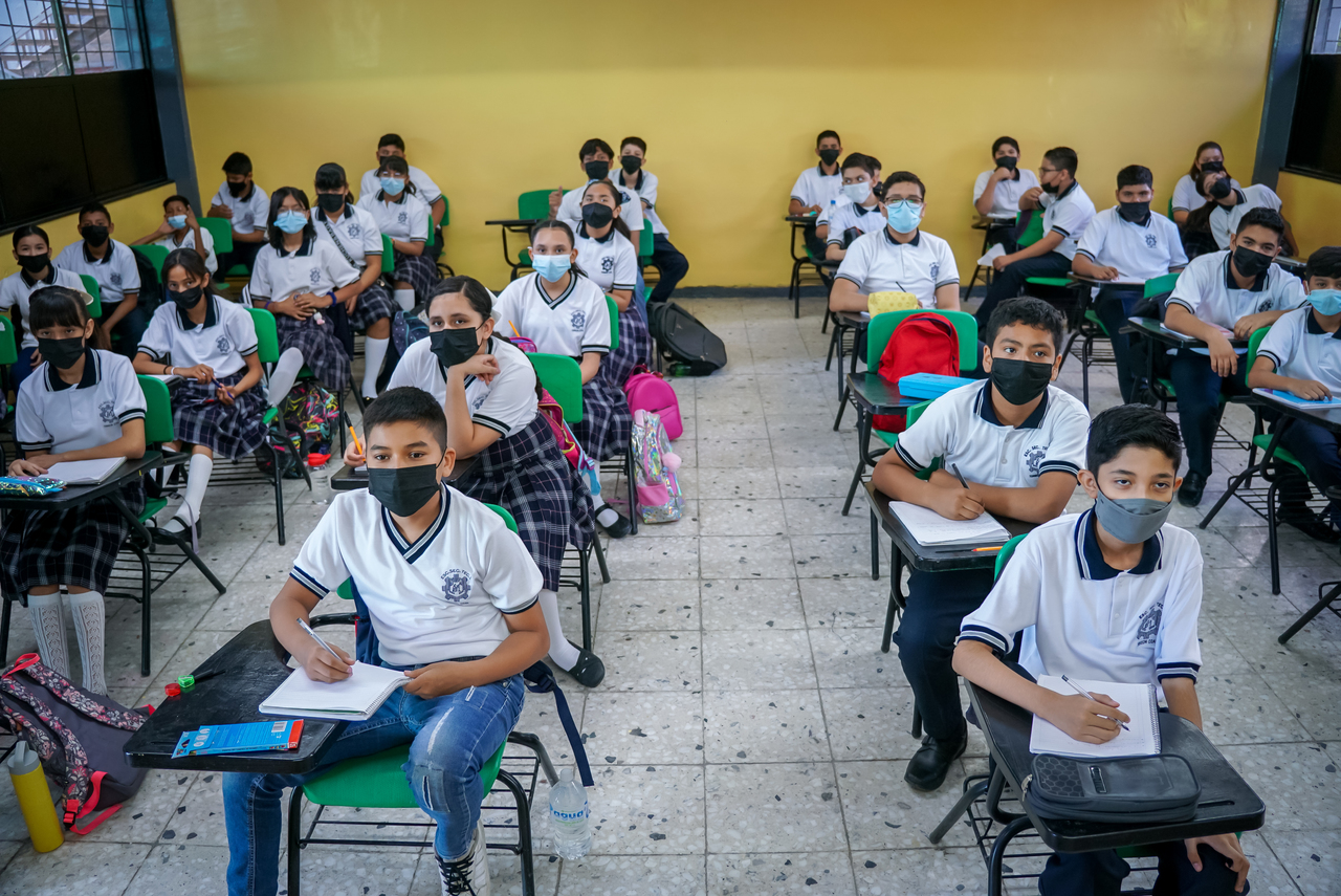 El nuevo ciclo escolar 2022-2023 para educación básica inició ayer en el estado de Coahuila y fue 100 por ciento presencial. (EL SIGLO DE TORREÓN)