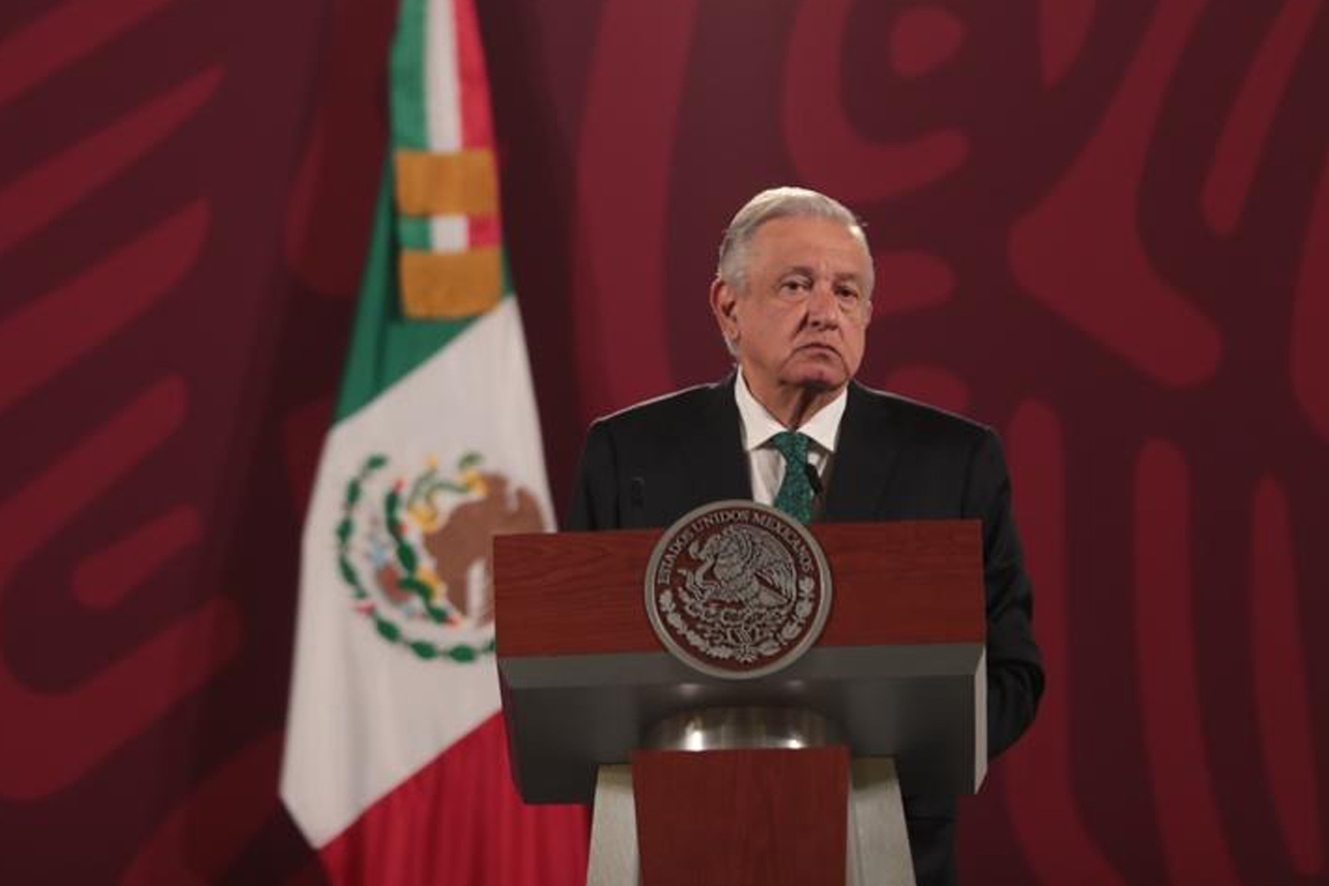 Andrés Manuel López Obrador, presidente de México, envió un mensaje a los familiares de los 10 mineros. (EL UNIVERSAL)