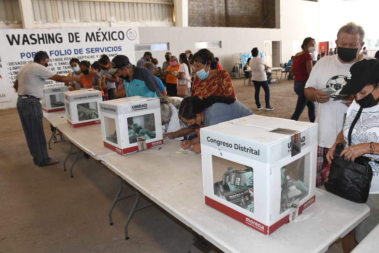 El jueves se realizó la asamblea distrital extraordinaria para reponer la primera elección de consejeros delegados. (EL SIGLO DE TORREÓN)