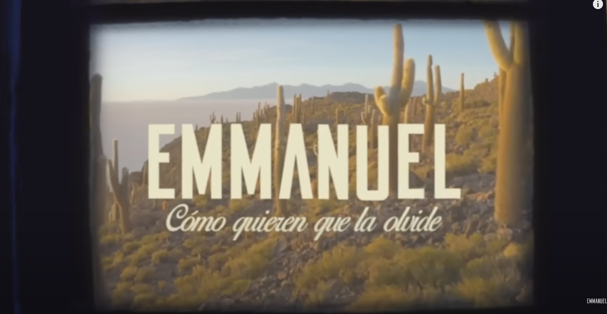 Emmanuel se pone muy mexicano y presenta versión ranchera de Cómo quieren que la olvide