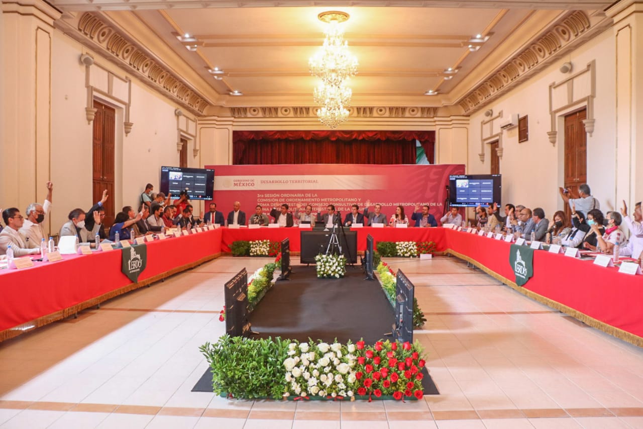 Lerdo, sede de la III Reunión de la Comisión de Ordenamiento Metropolitano