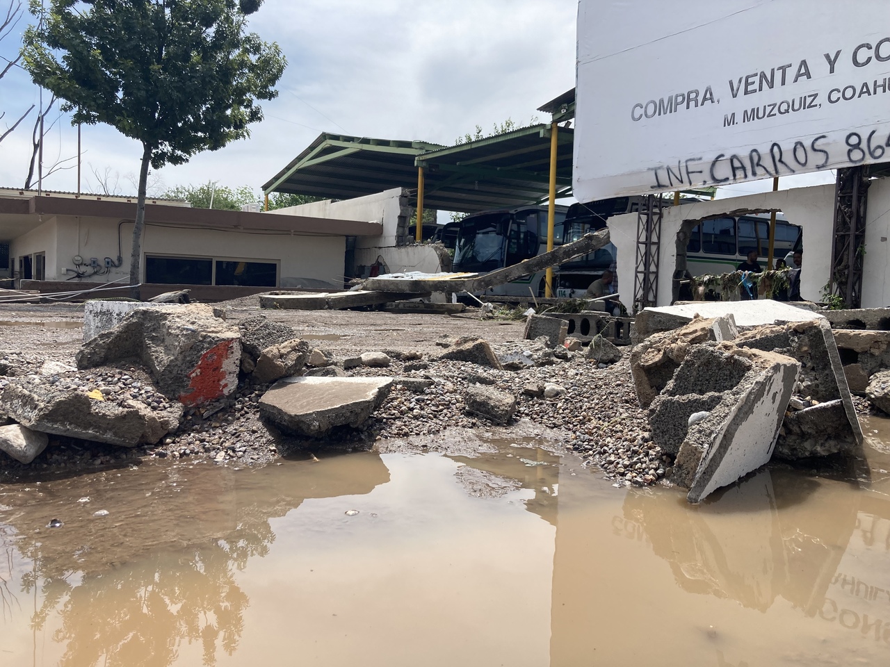 Por lo menos 25 mil afectados y más de seis mil viviendas dañadas es el dato preliminar del recuento de los daños dejados por la tormenta registrada en el municipio de Múzquiz. (EL SIGLO DE TORREÓN)
