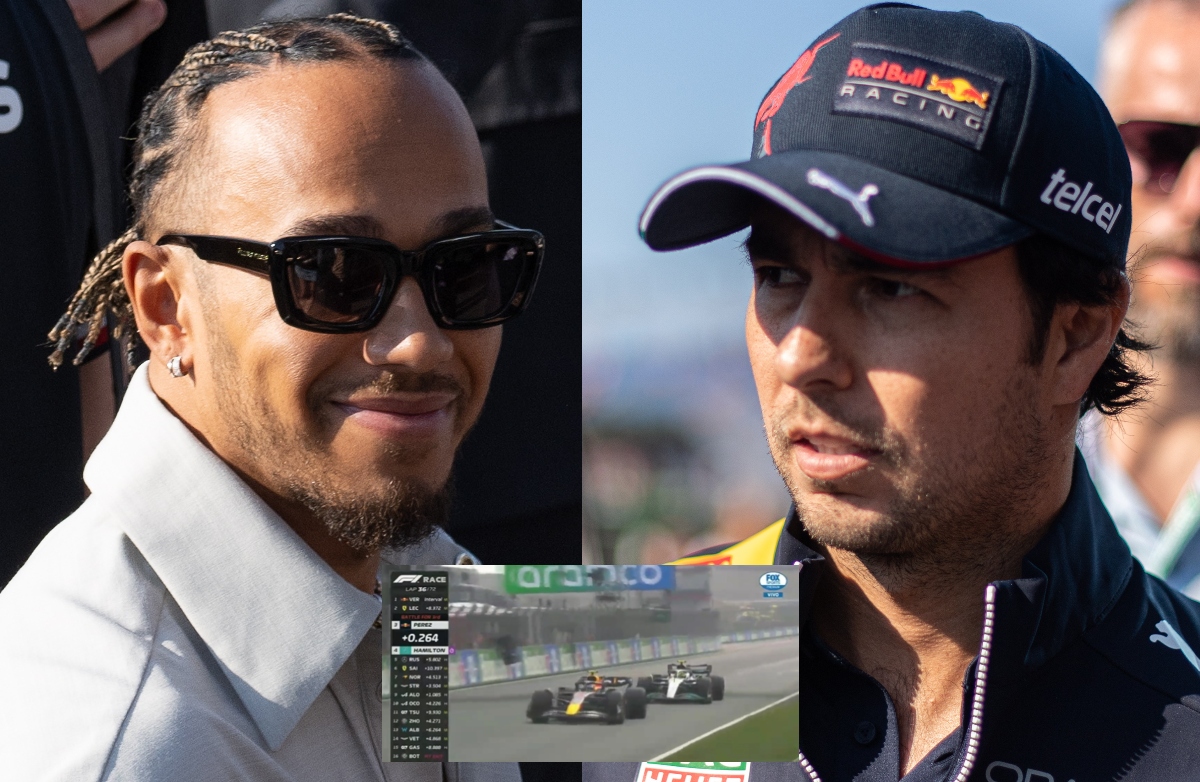 La intensa batalla entre Lewis Hamilton y 'Checo' Pérez en el GP de Países Bajos 