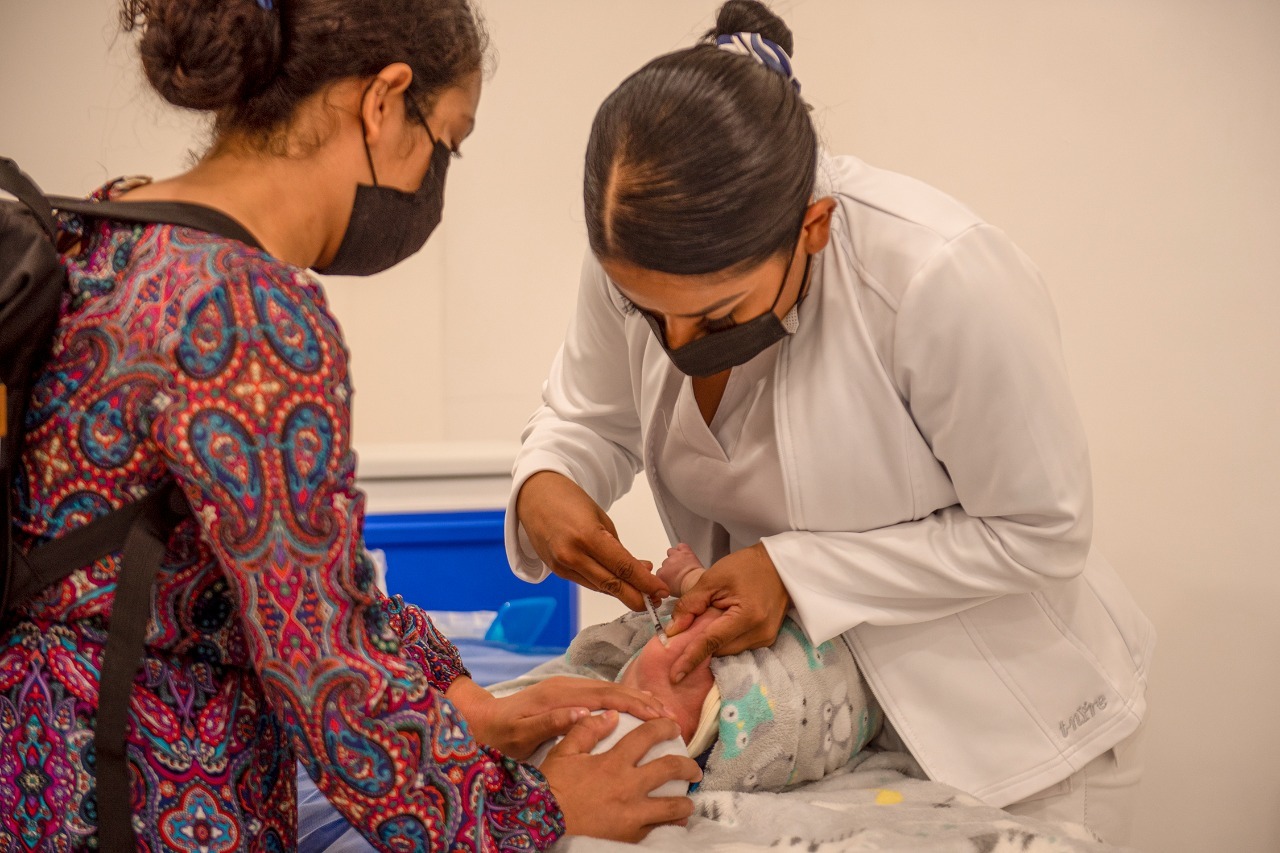 En el Hospital General de Torreón se han estado aplicando los biológicos que forman parte del Esquema Nacional de Vacunación. (EL SIGLO DE TORREÓN)