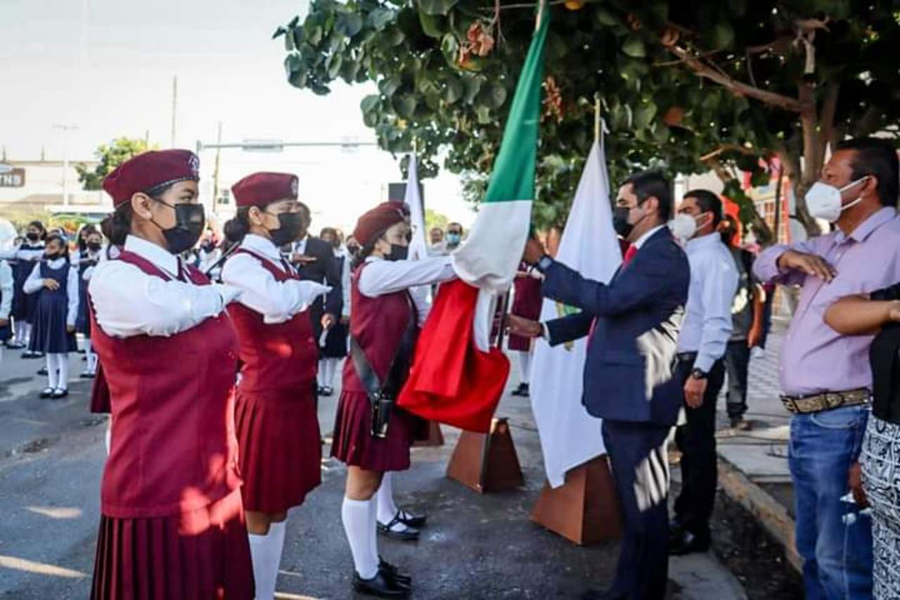 En San Pedro también recordaron la batalla de Chapultepec, donde seis cadetes perdieron la vida por defender la patria. (EL SIGLO DE TORREÓN)