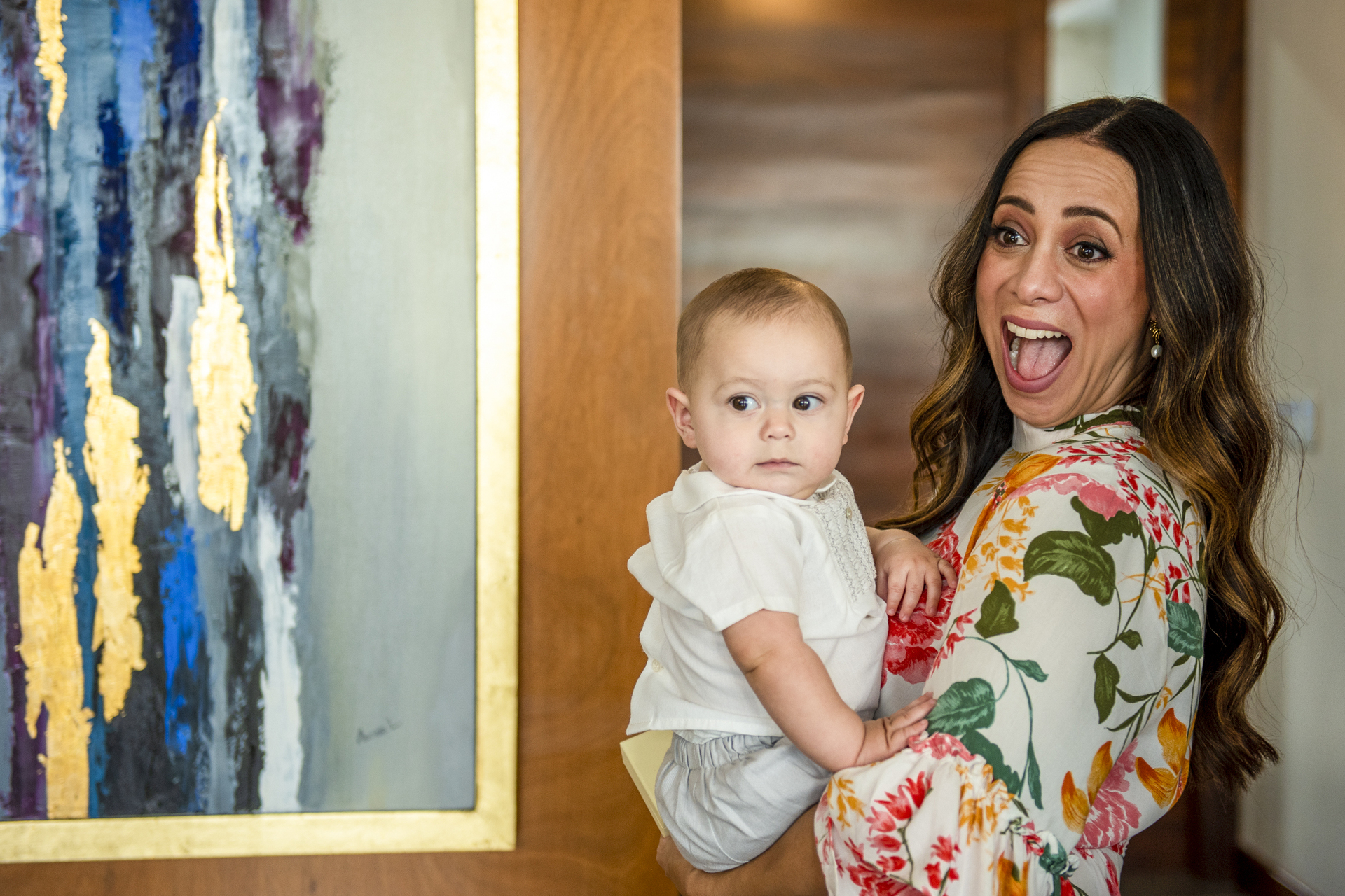 Lucas James Hargreaves Escalante con su madre Sofía Escalante González (EL SIGLO DE TORREÓN/ERICK SOTOMAYOR) 