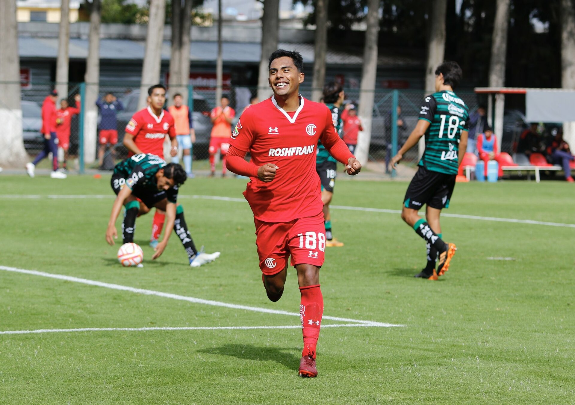 Cae Sub-20 de Santos en Toluca por la mínima diferencia
