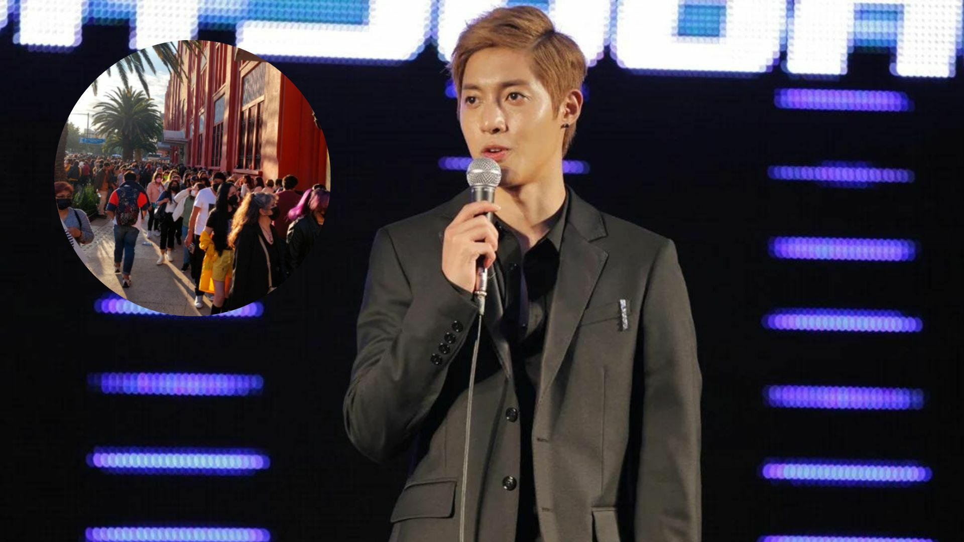 Fans de Kim Hyun Joong provocan caos previo al concierto del artista en la CDMX