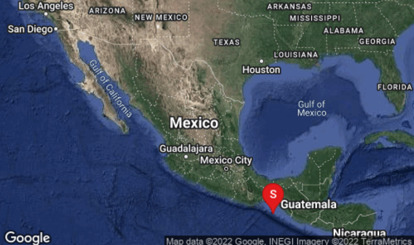 SSN ajusta magnitud del sismo en Pijijiapan, Chiapas a 5.6