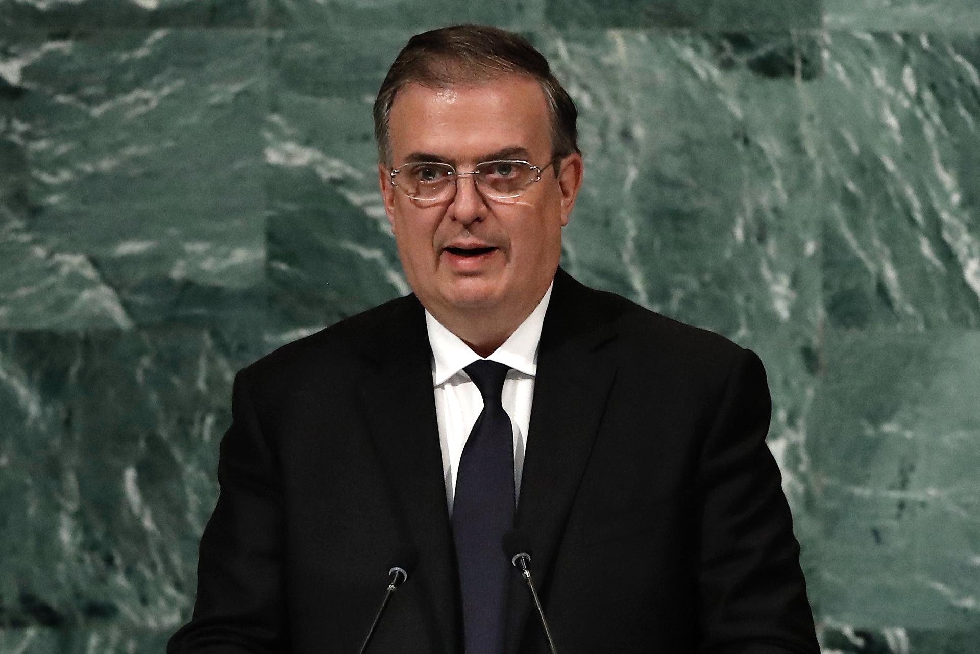 No se instalará Glonass: reitera Ebrard sobre acuerdo espacial con Rusia