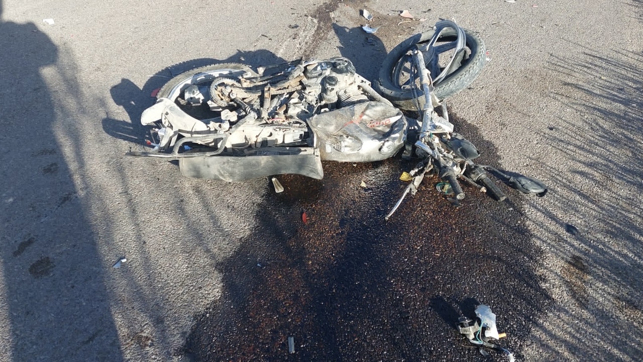 El hombre fallecido viajaba a bordo de una motocicleta Italika.