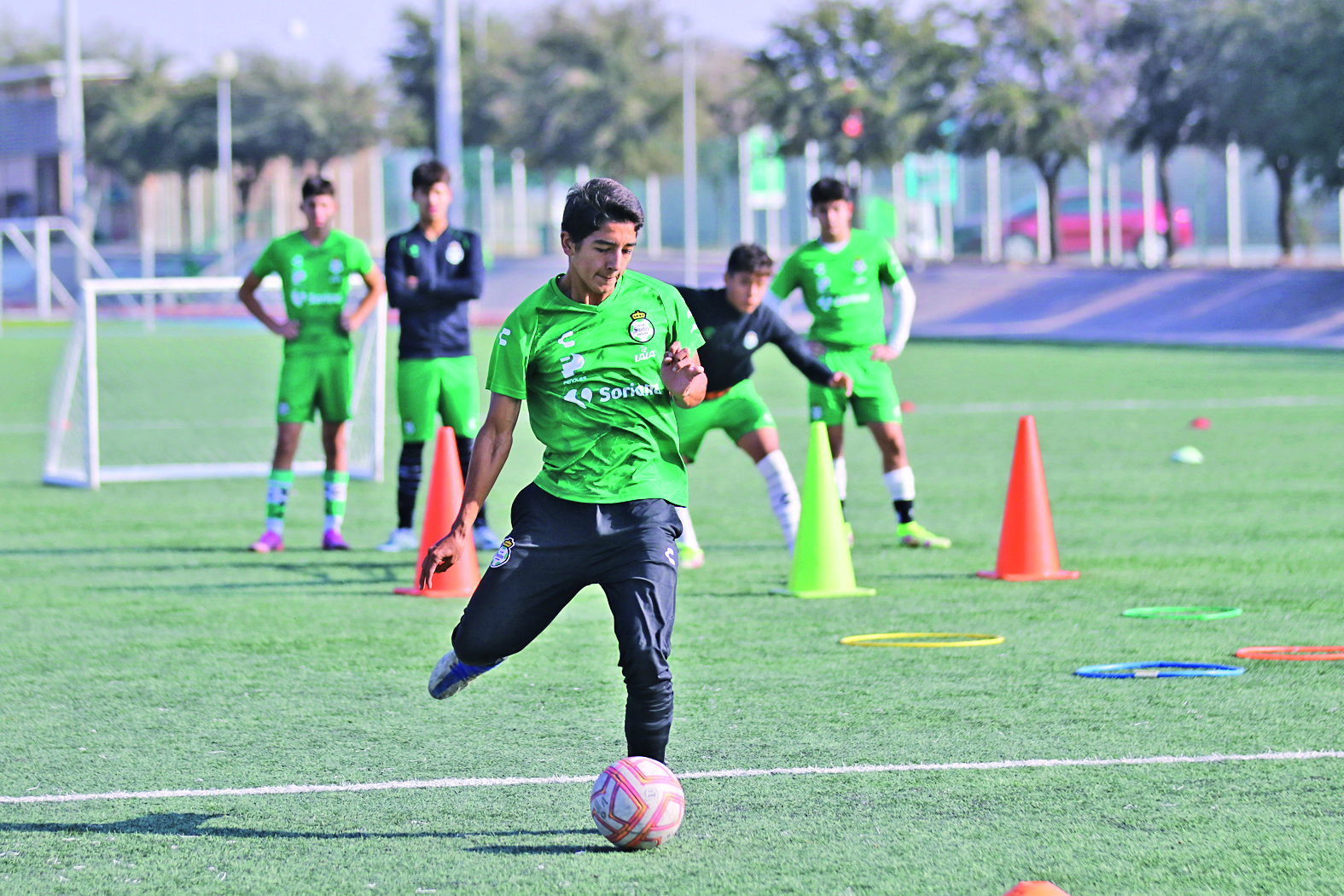 El capitán de Santos Sub-16 confía en llegar a la final. (Cortesía)