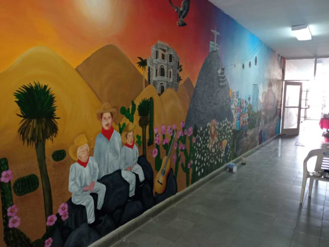 Hoy se inaugura el mural 'Raíces de nuestra tierra' en las instalaciones de la CPUT.