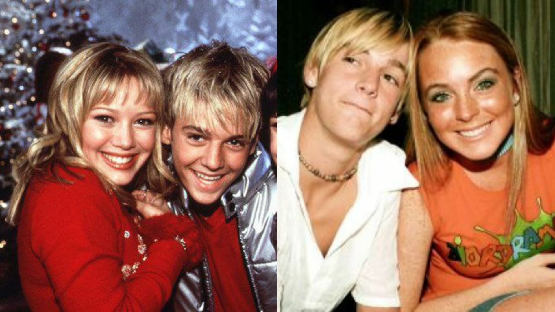 Hilary Duff, Lindsay Lohan y Aaron Carter, el triángulo amoroso que marcó a  una generación