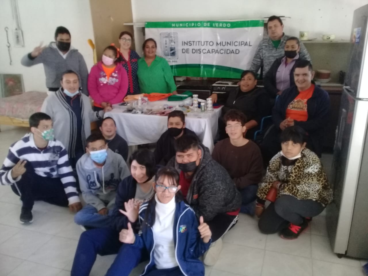 Inicia taller navideño en CAM por Instituto de Discapacidad