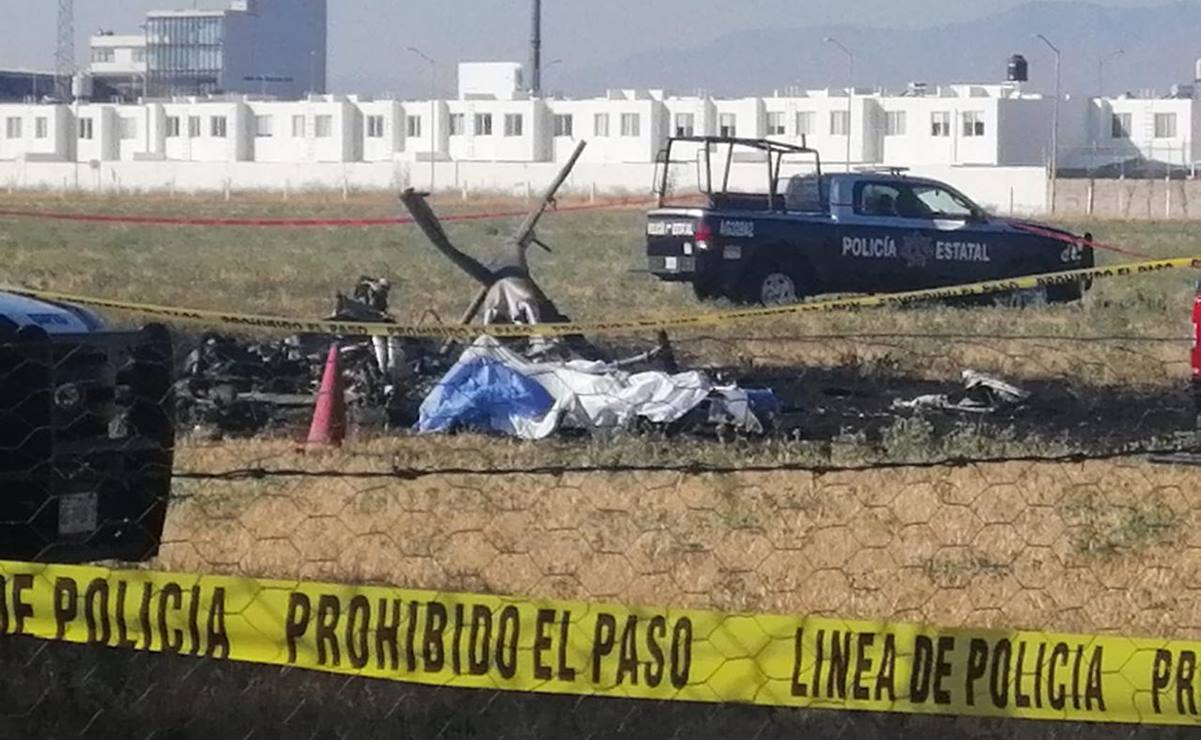 No se descarta una falla mecánica y tampoco la de que pudieron haberle disparado al helicóptero. (EFE)