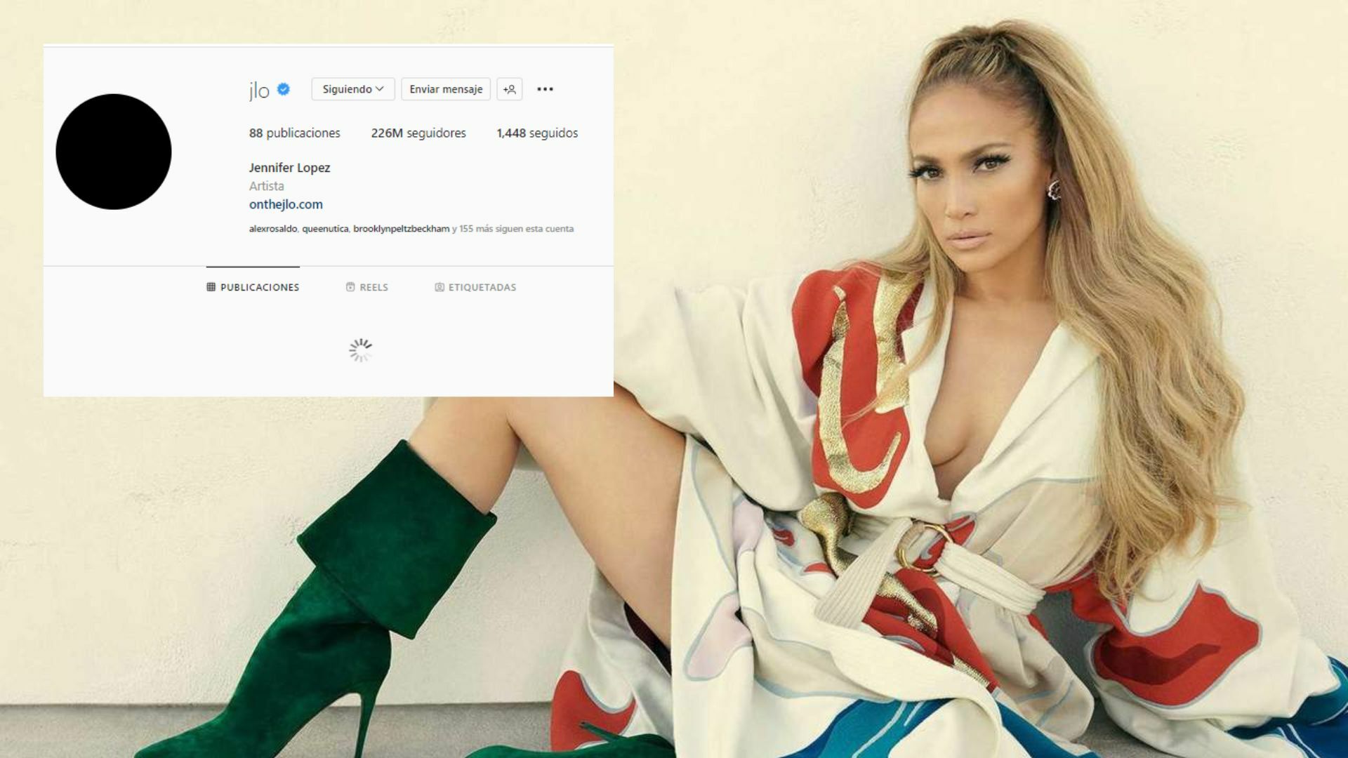 ¿Qué pasó? Jennifer Lopez enciende las alarmas tras borrar su contenido de Instagram