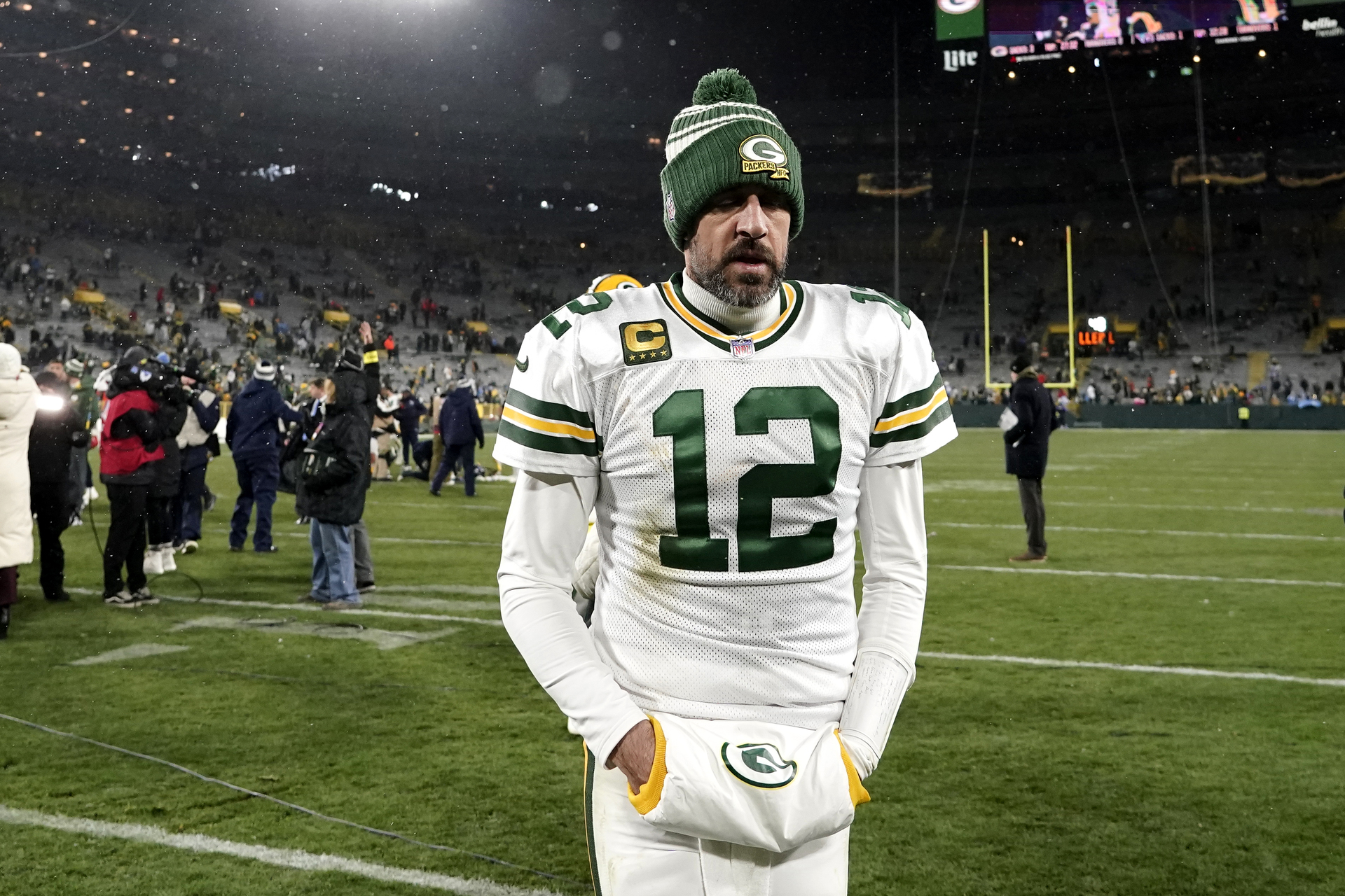 Rodgers no entrena con Packers por lesión, pero espera jugar - San Diego  Union-Tribune en Español