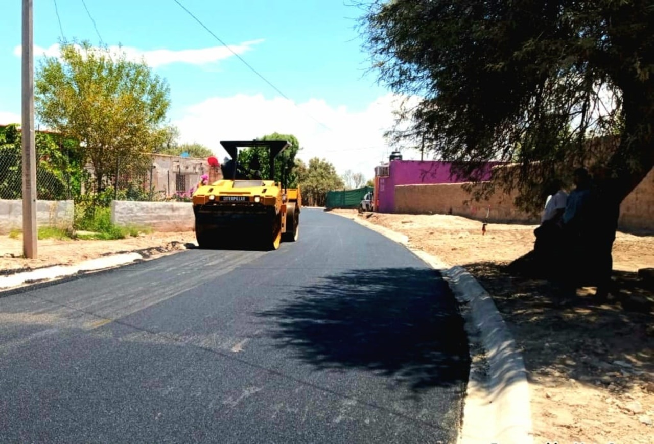 Entregan pavimentación en el ejido 20 de Noviembre. (EL SIGLO DE TORREÓN)