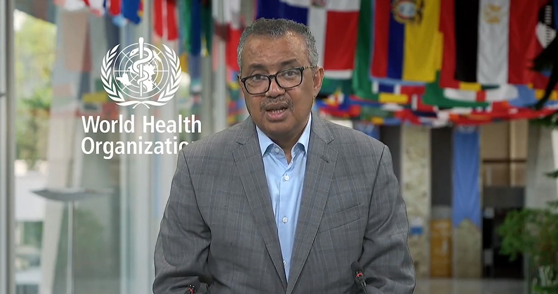 Doctor Tedros Adhanom, director general de la OMS (Organización Mundial de la Salud) . (TWITTER)