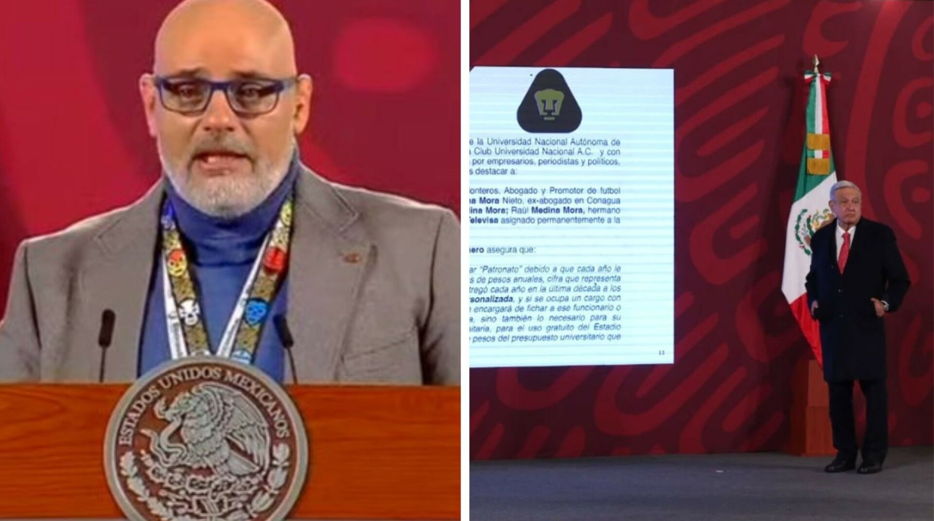 Fue el periodista Amir Ibrahim, autor de un reportaje titulado 'El Cártel del Gol', quien presentó detalles de su investigación. (ESPECIAL)