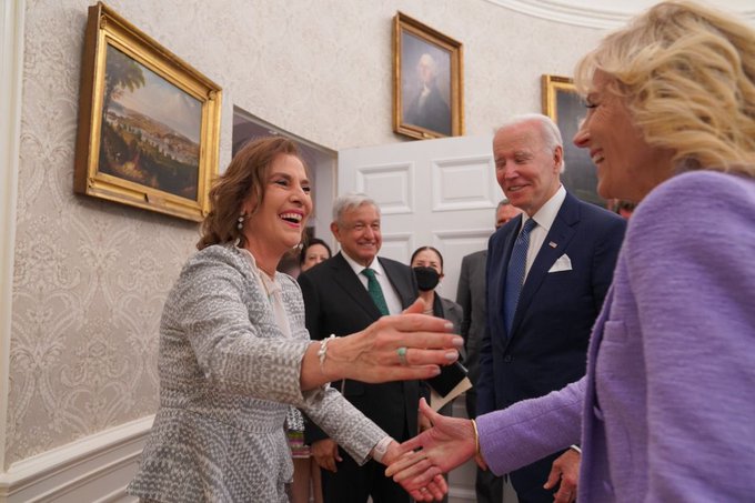 Beatriz Gutiérrez Celebra 200 Años De Relaciones Entre México Y Estados