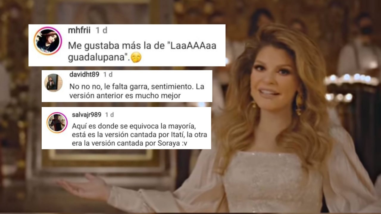 Itatí Cantoral vuelve a cantar La Guadalupana y desata reacciones