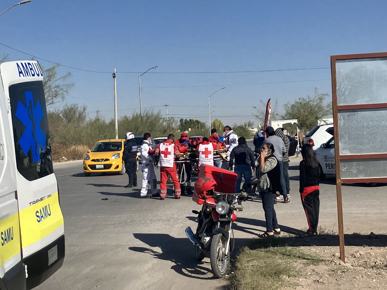 Un Motociclista Resultó Herido Tras Ser Arrollado | El Siglo De Torreón