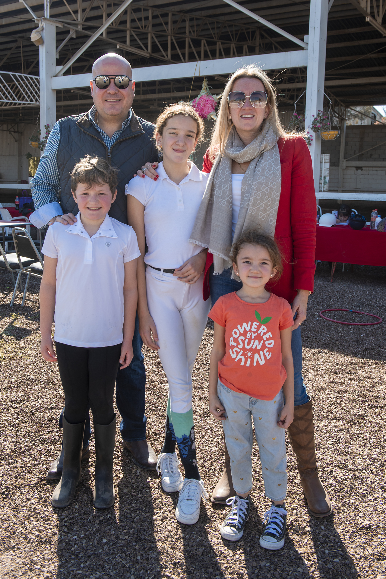 Jesús de la Garza y Alma Villalobos con sus hijos Chuy, María y Alma (EL SIGLO DE TORREÓN/ERICK SOTOMAYOR) 