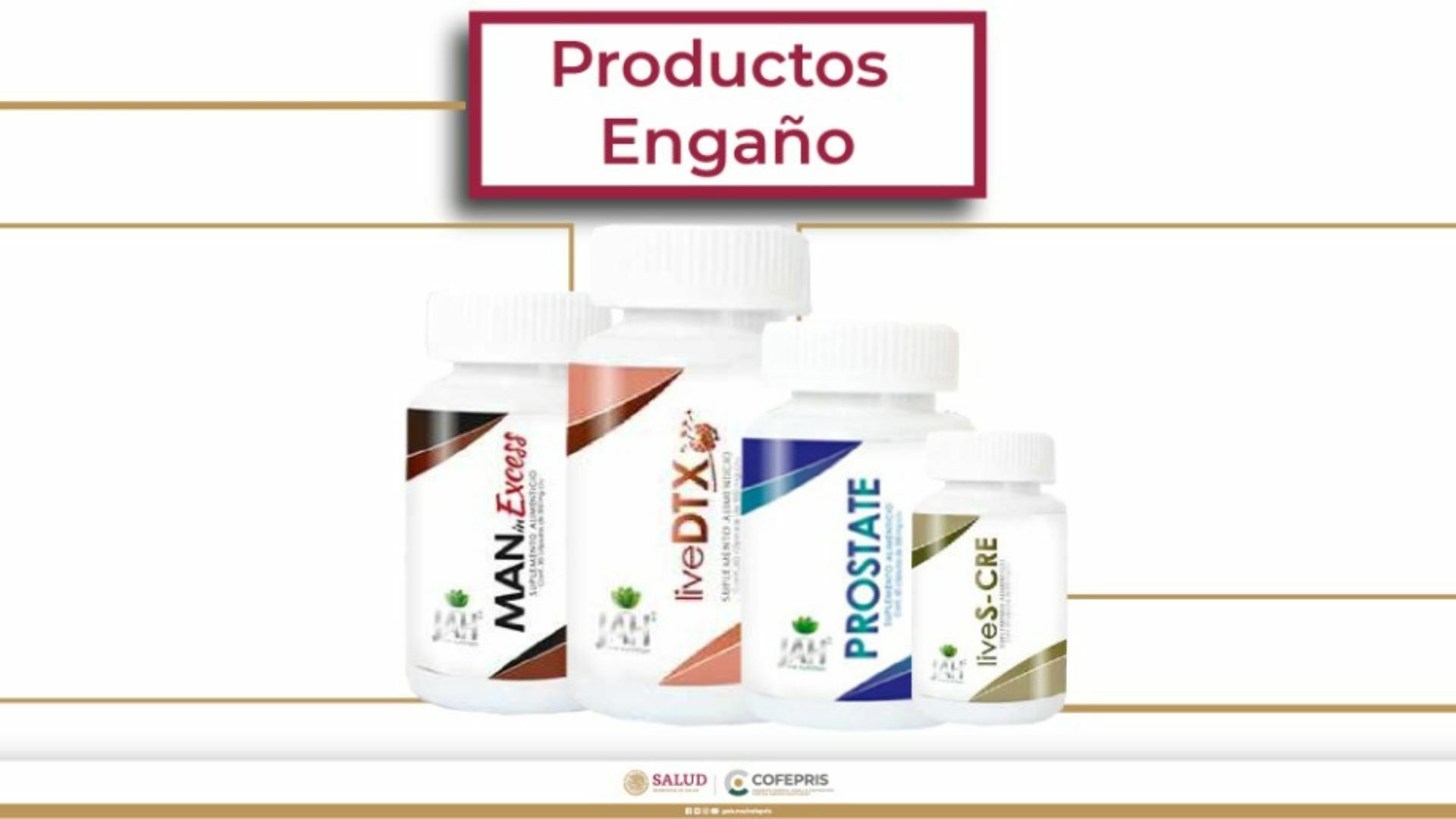 Alerta Cofepris por marca mexicana que comercializa productos engaño