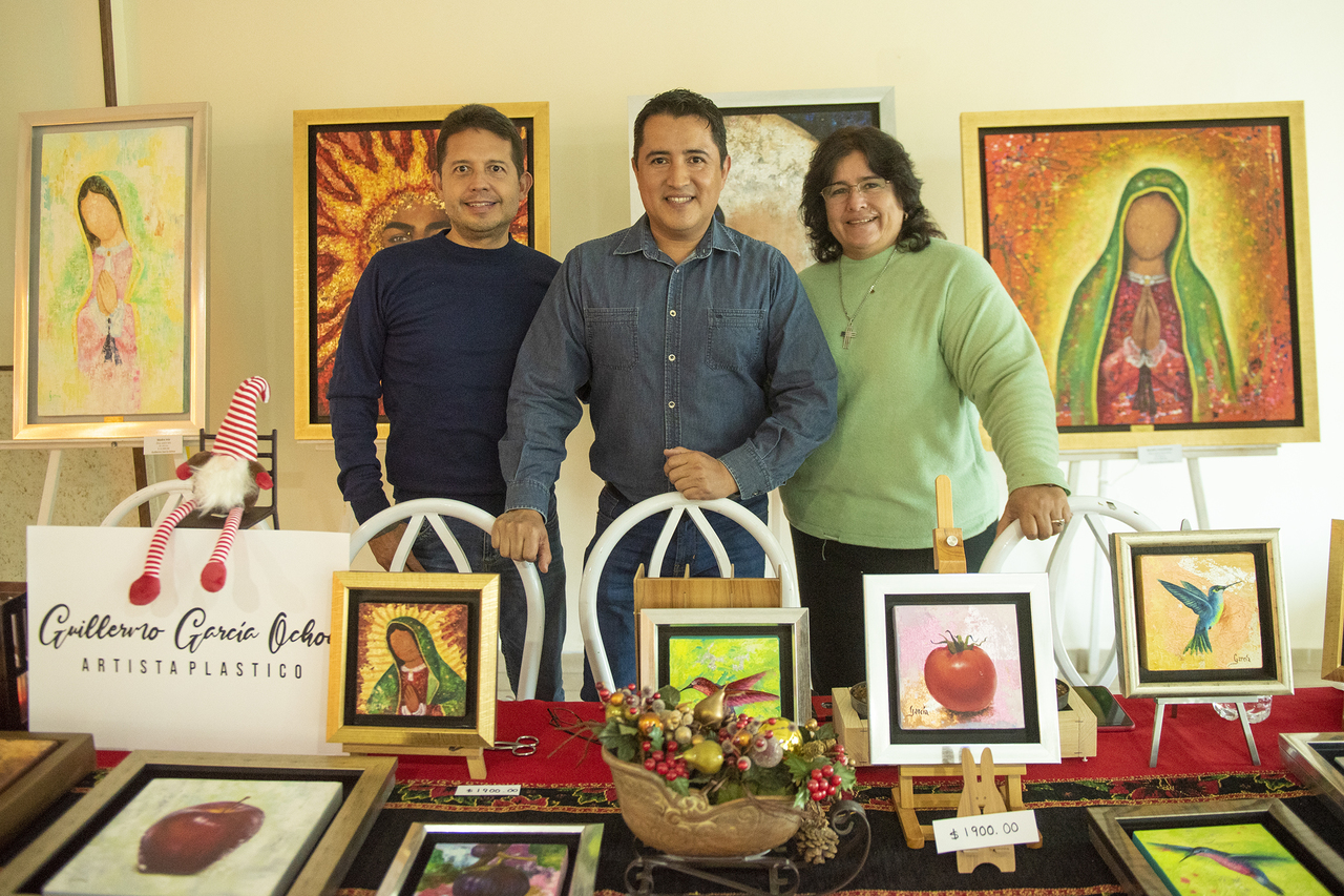 Mari Marin, Guillermo García y Alejandra García (EL SIGLO DE TORREÓN/ERICK SOTOMAYOR)