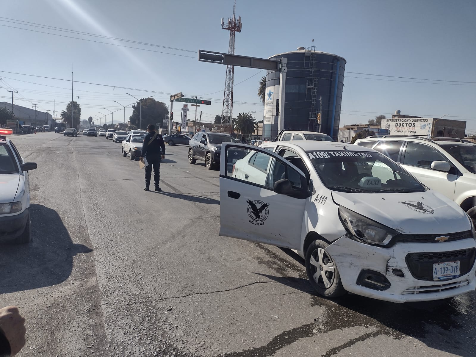 Choque Entre Taxis Deja Una Mujer Lesionada En Gómez Palacio El Siglo De Torreón 2017