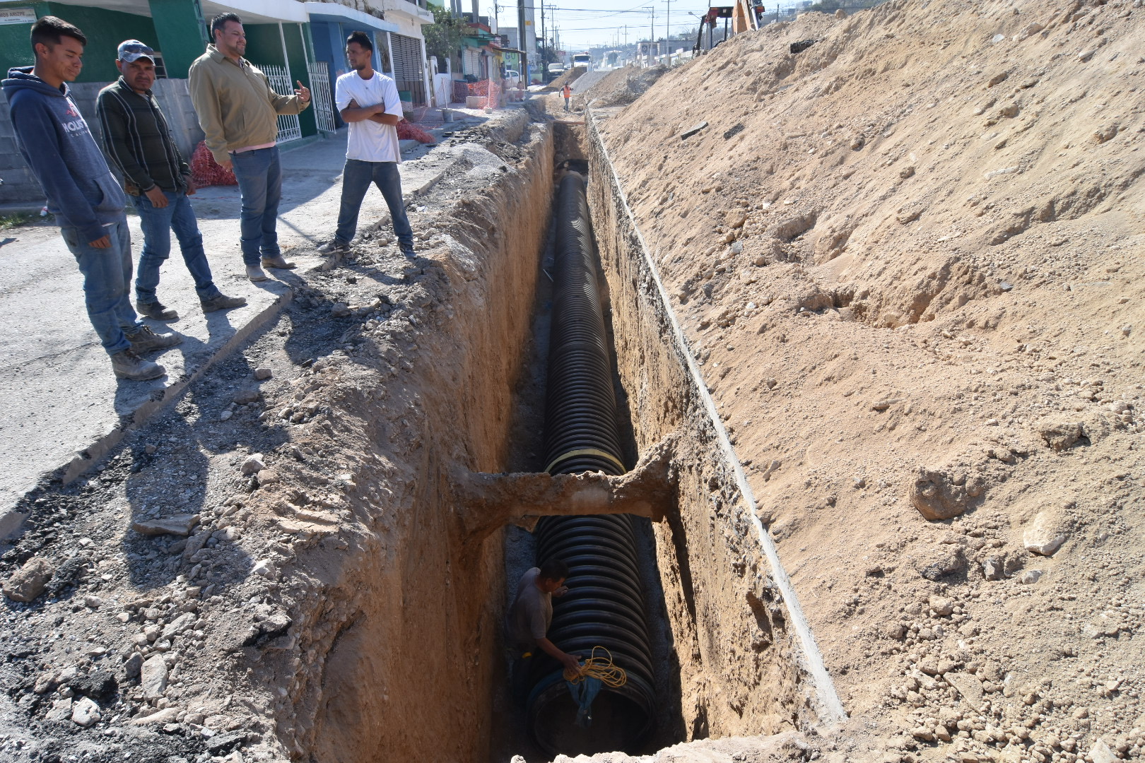 Más De 9 Millones De Pesos Costará La Primera Etapa Del Drenaje Pluvial En Frontera El Siglo 3054