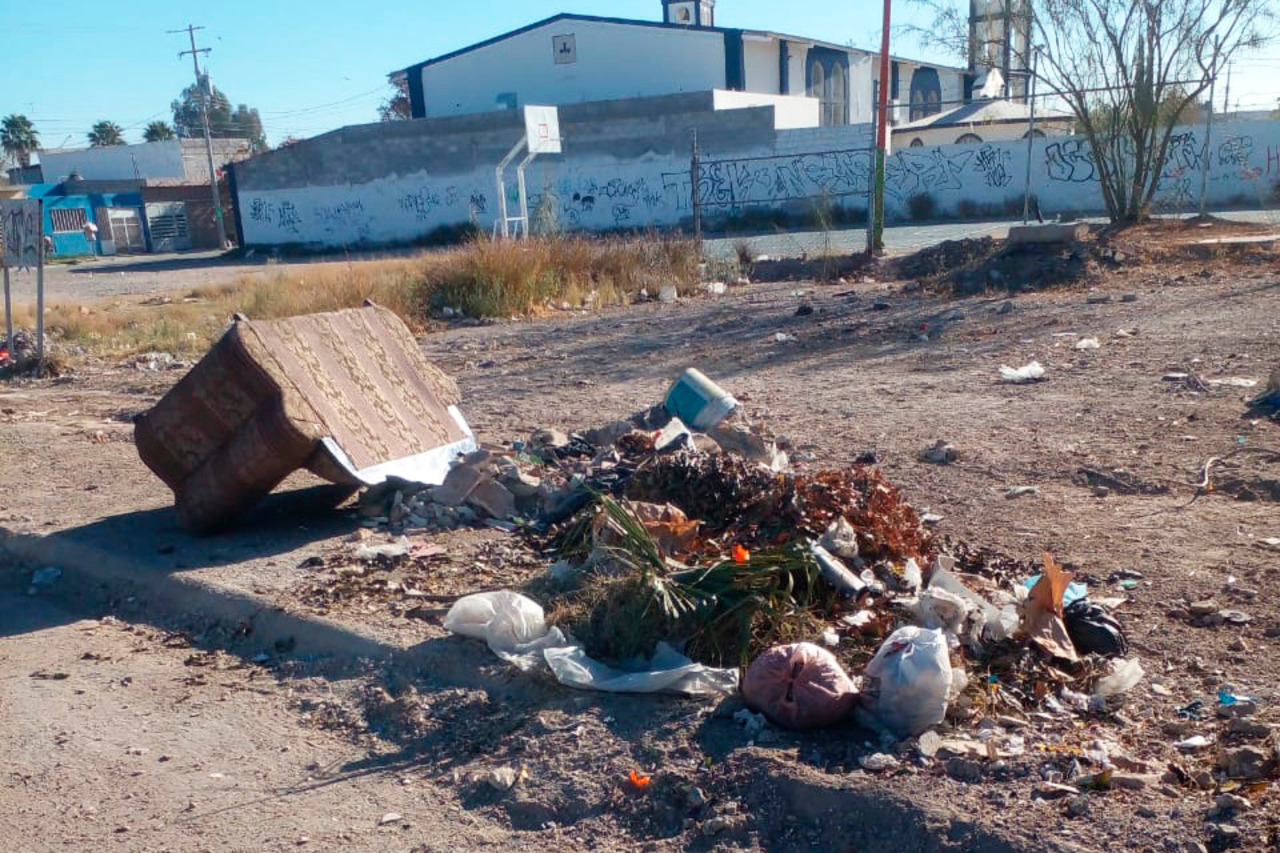 La gente que sea sorprendida tirando basura en plazas y parques, será sancionada.