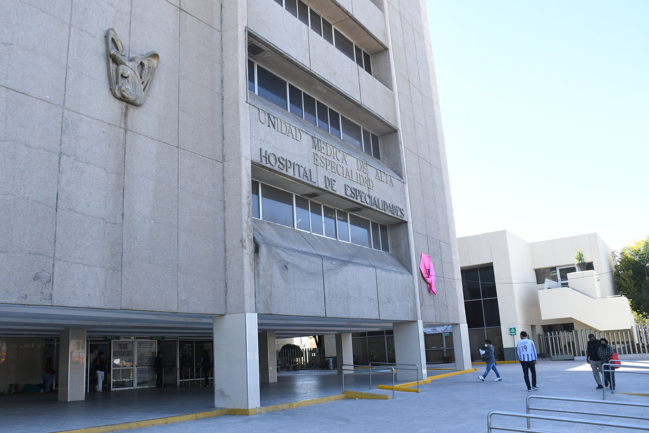 En la Unidad Médica de Alta Especialidad No. 71 del IMSS en Torreón se han hospitalizado a pacientes de Durango capital.