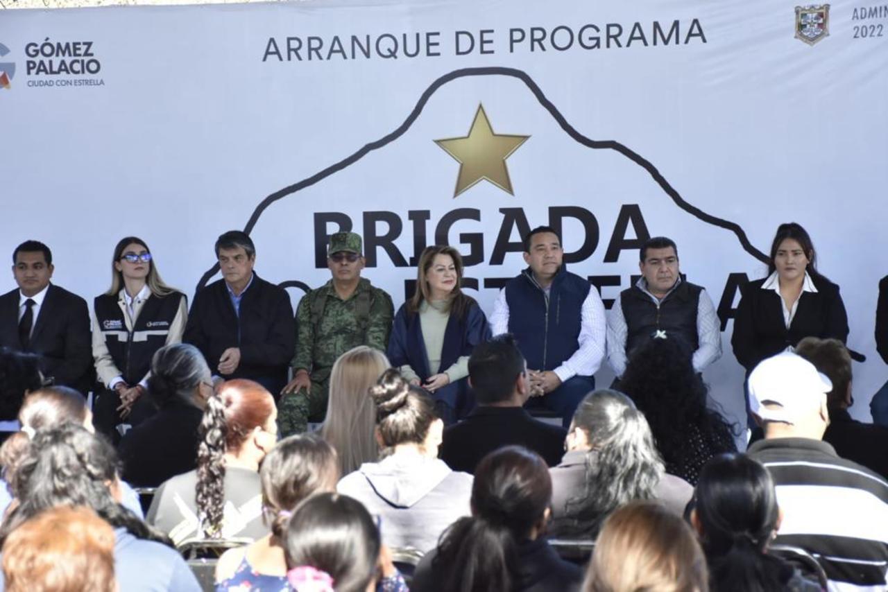 La alcaldesa dijo que el objetivo de Brigadas con Estrella es brindar espacios dignos y de calidad a todos los niños. (CORTESÍA)