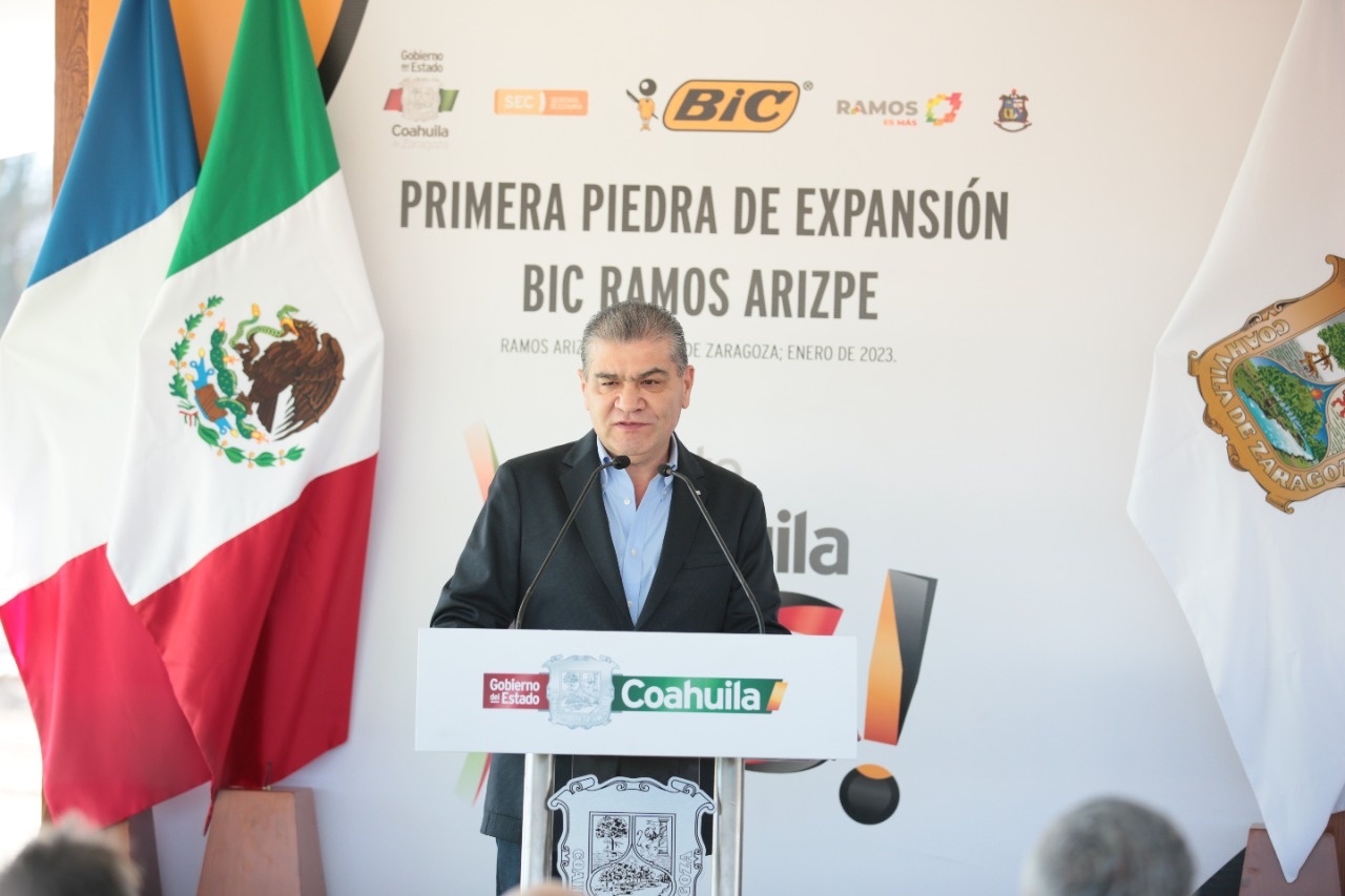 El mandatario estatal dijo que la carta fuerte y de presentación de Coahuila, son sus trabajadores.